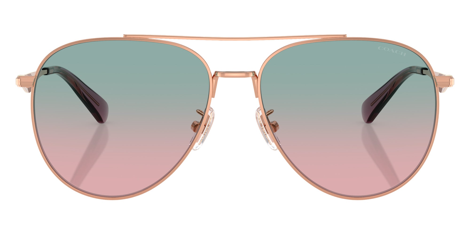 Coach HC7169 CW193 93310Q 57 - Shiny Rose Gold / Forest Grape Gradient #id:hc716993310q_s:108100