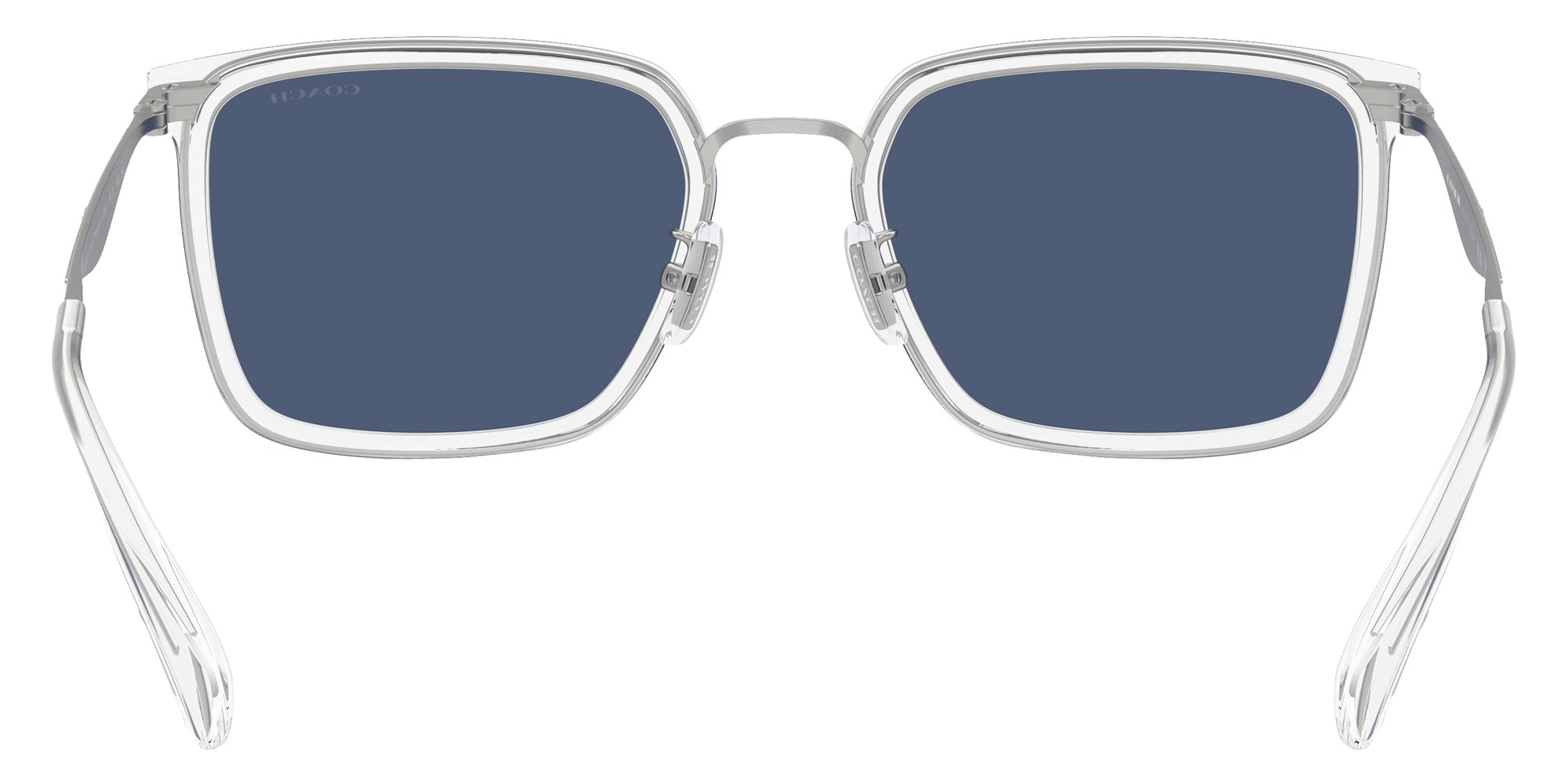 Coach HC7171 CW226 945580 56 - Silver/Transparent Clear / Blue Solid #id:hc7171945580_s:102115