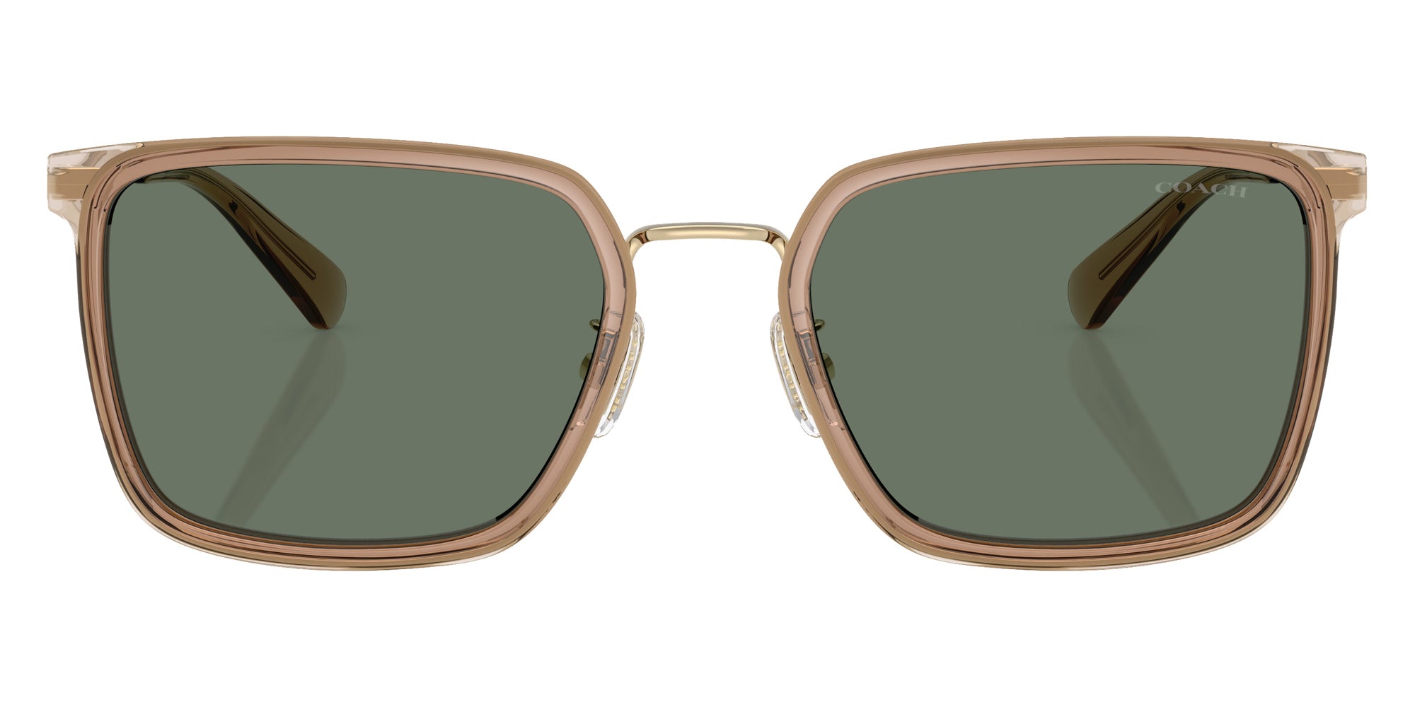 Coach HC7171 CW226 94563H 56 - Light Gold/Sand / Green Solid #id:hc717194563h_s:104100