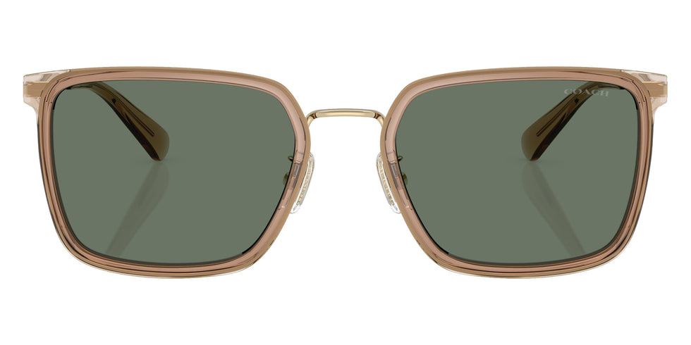 Coach HC7171 CW226 94563H 56 - Light Gold/Sand / Green Solid #id:hc717194563h_s:104100