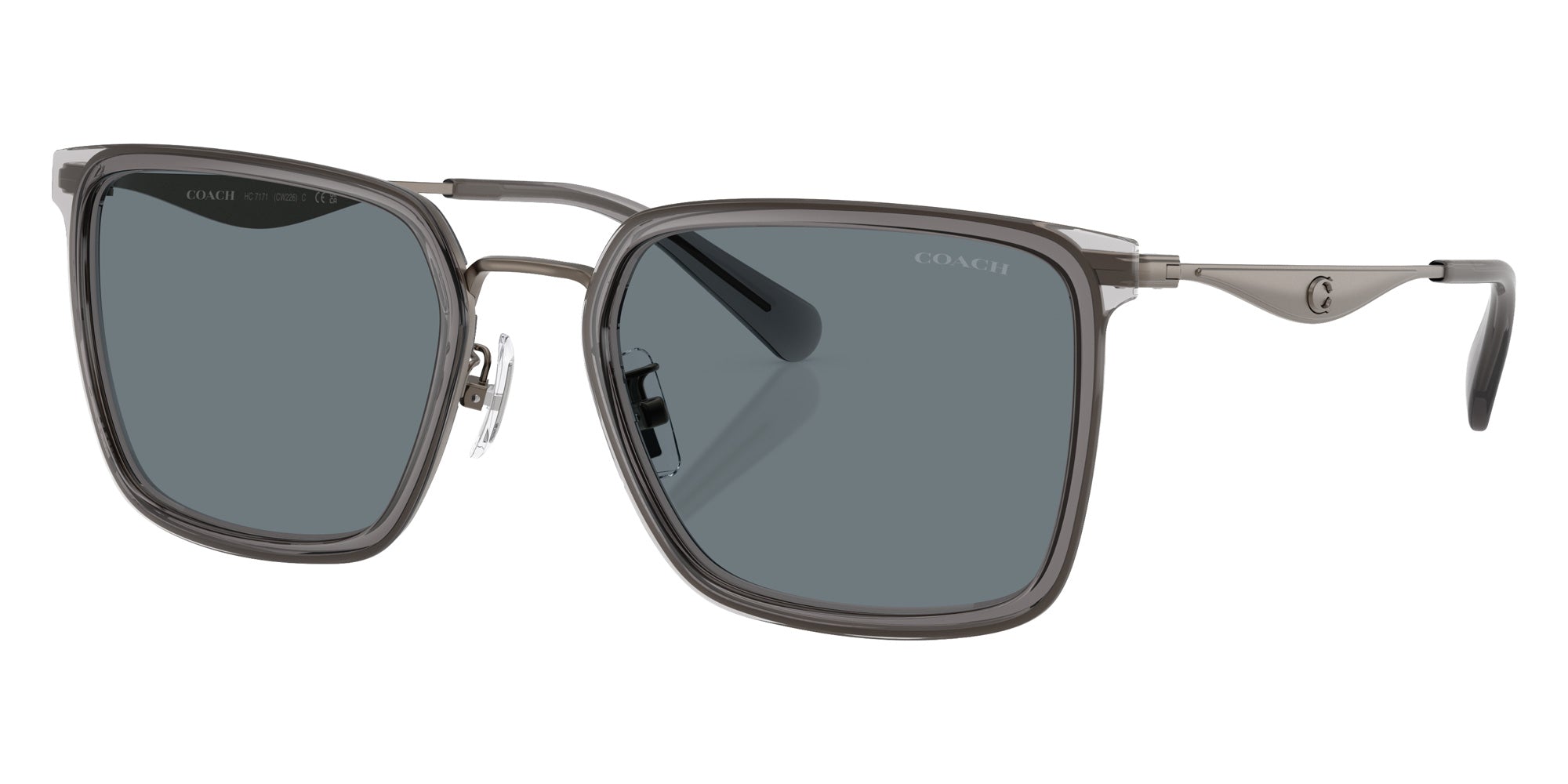 Coach HC7171 CW226 945755 56 - Gunmetal/Gray / Gray Solid #id:hc7171945755_s:106105