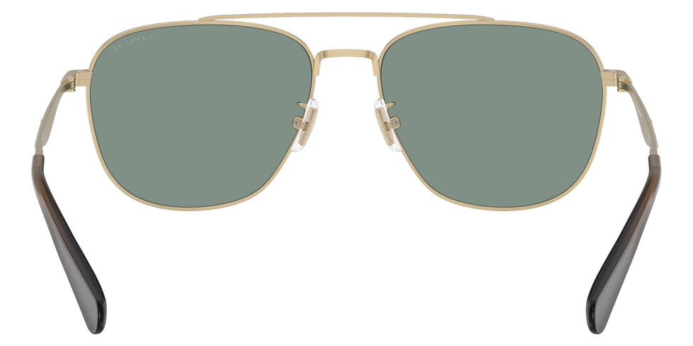 Coach HC7172 CW404 90056R 59 - Satin Light Gold / Green Solid Mirrored #id:hc717290056r_s:100115