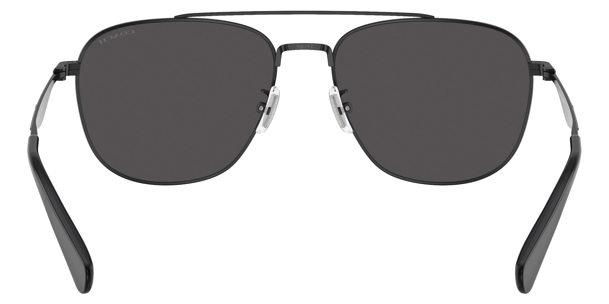 Coach HC7172 CW404 939387 59 - Satin Black / Gray Solid #id:hc7172939387_s:104115