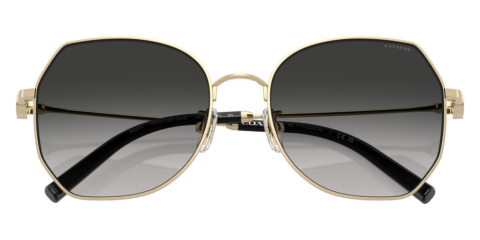 Coach HC7175 CAD79 90053C 56 - Shiny Light Gold / Gray Gradient #id:hc717590053c_s:100120
