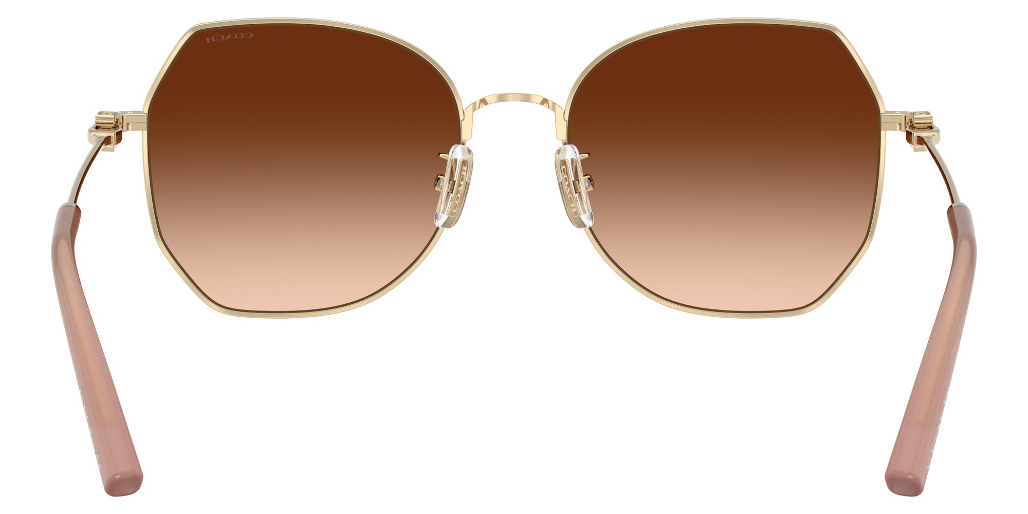 Coach HC7175 CAD79 900574 56 - Shiny Light Gold / Brown Gradient #id:hc7175900574_s:102115