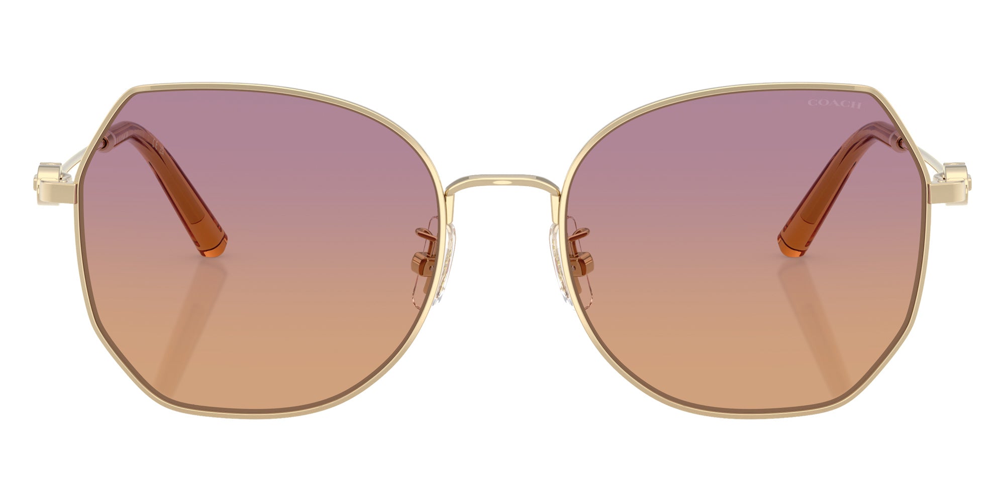 Coach HC7175 CAD79 900578 56 - Shiny Light Gold / Burgundy Sunset Gradient #id:hc7175900578_s:104100