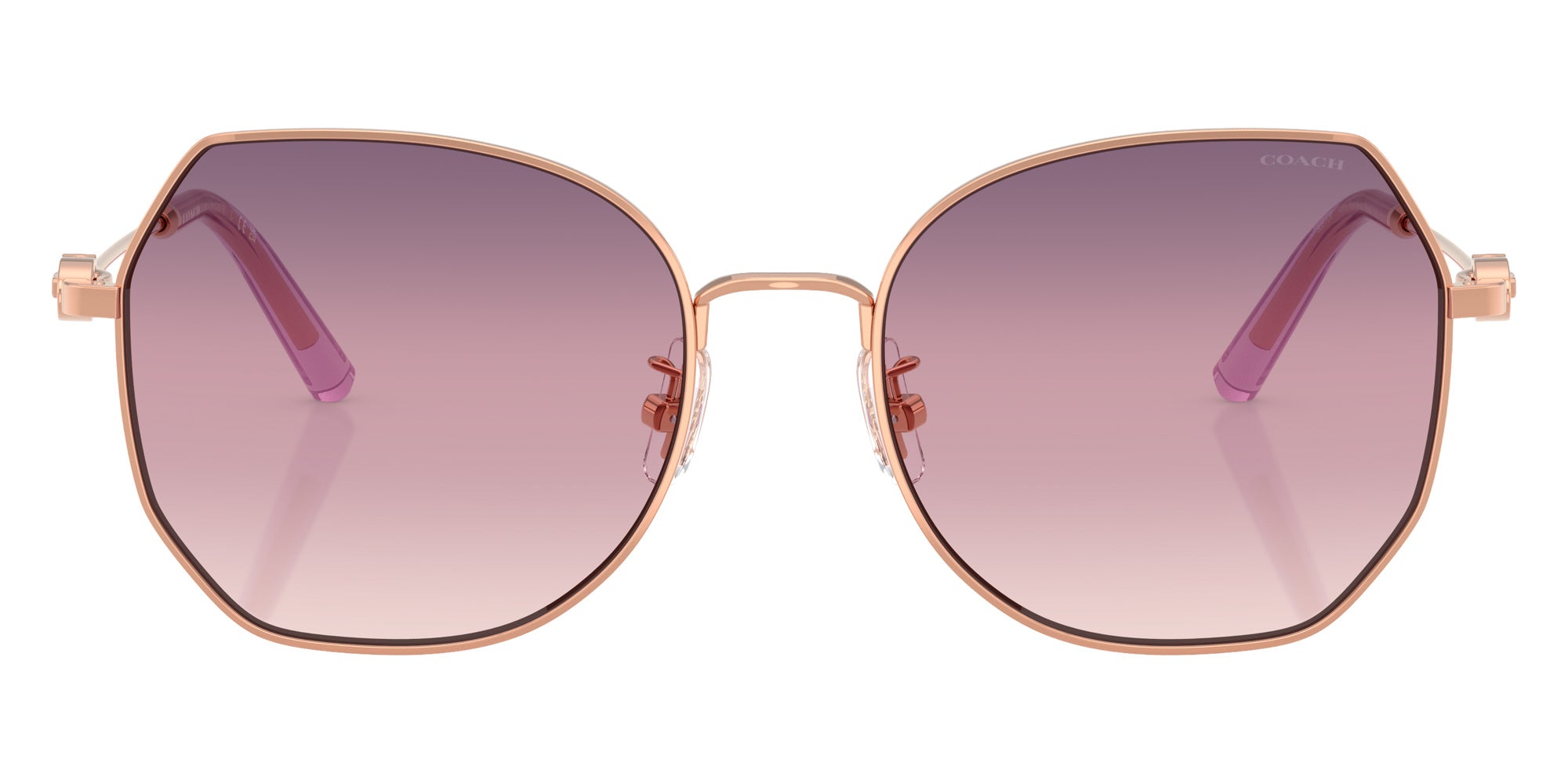 Coach HC7175 CAD79 9331U6 56 - Shiny Rose Gold / Purple Blue Gradient #id:hc71759331u6_s:106100
