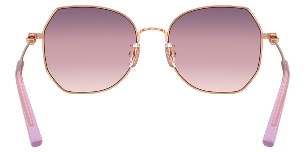 Coach HC7175 CAD79 9331U6 56 - Shiny Rose Gold / Purple Blue Gradient #id:hc71759331u6_s:106115