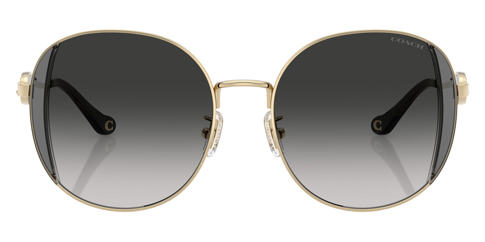 Coach HC7176B CAD73 90053C 54 - Shiny Light Gold/Smoke / Gray Gradient #id:hc7176b90053c_s:102100