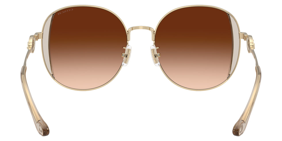 Coach HC7176B CAD73 900574 54 - Shiny Light Gold/Fawn / Brown Gradient #id:hc7176b900574_s:104115