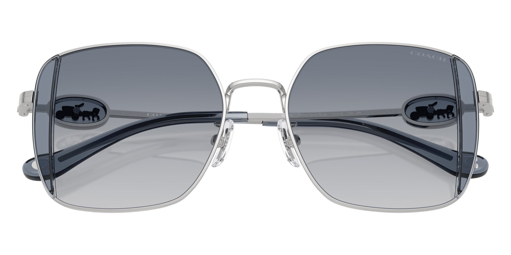 Coach HC7177B CAD72 900135 51 - Shiny Silver/Blue / Blue Gradient #id:hc7177b900135_s:100120