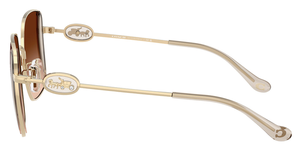 Coach HC7177B CAD72 900574 51 - Shiny Light Gold/Fawn / Brown Gradient #id:hc7177b900574_s:104110