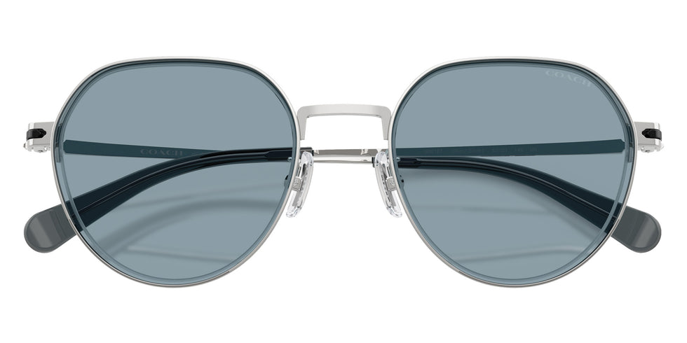Coach HC7179 CAE81 900187 52 - Shiny Silver / Gray Solid #id:hc7179900187_s:100120