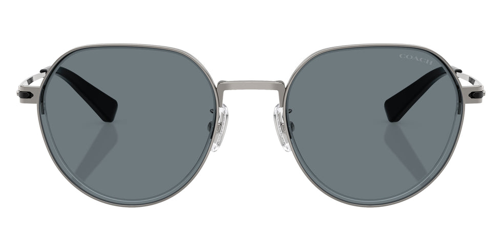 Coach HC7179 CAE81 900455 52 - Shiny Gunmetal / Gray Solid #id:hc7179900455_s:102100