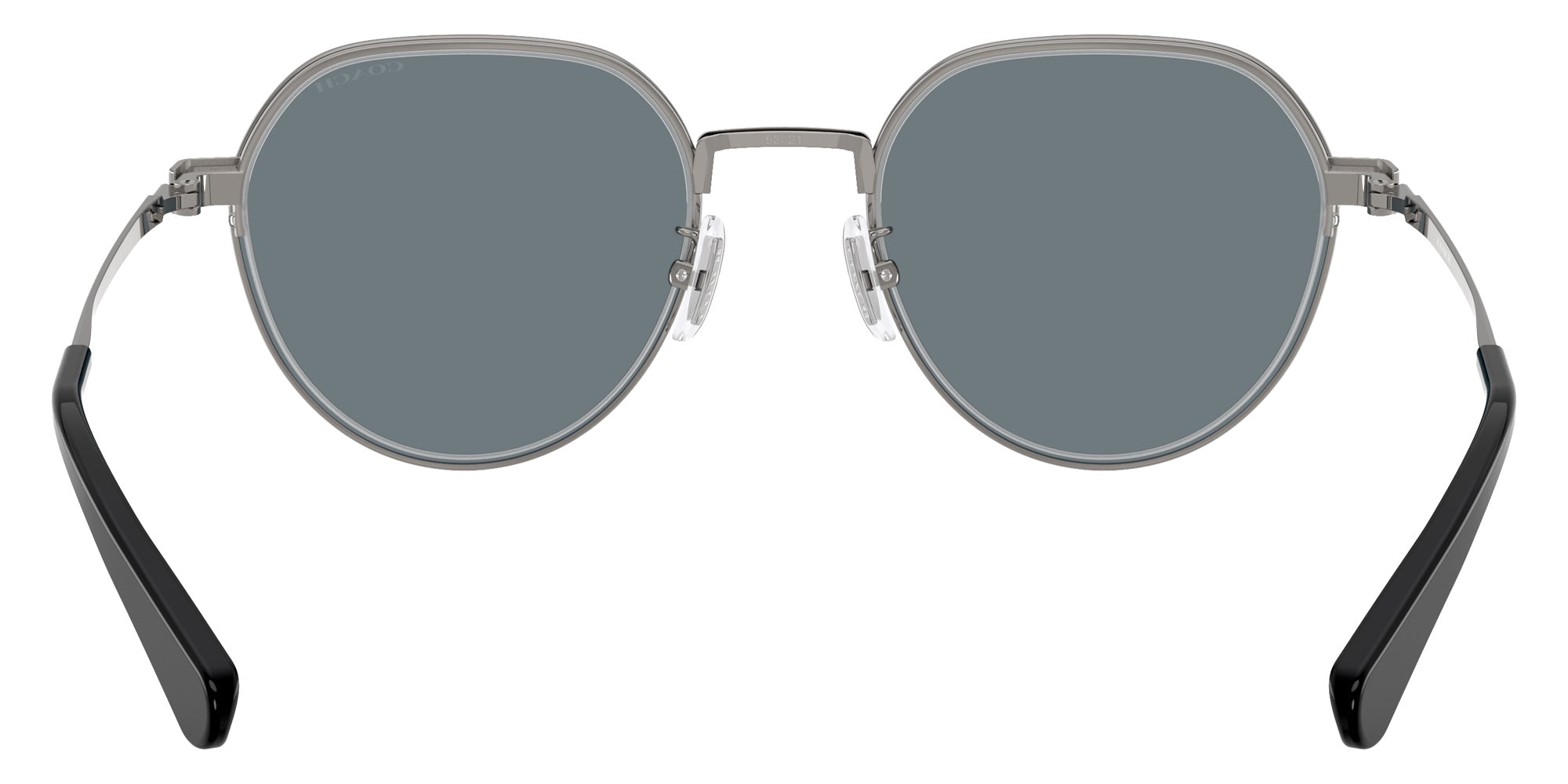 Coach HC7179 CAE81 900455 52 - Shiny Gunmetal / Gray Solid #id:hc7179900455_s:102115