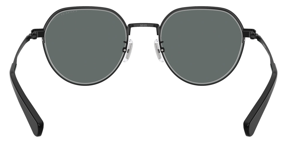 Coach HC7179 CAE81 934481 52 - Satin Black / Gray Solid Polarized #id:hc7179934481_s:110115