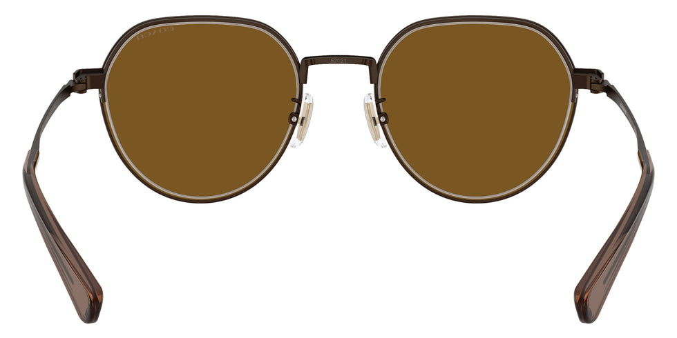 Coach HC7179 CAE81 947183 52 - Satin Brown / Brown Solid Polarized #id:hc7179947183_s:112115
