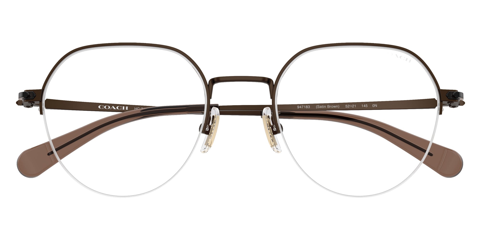 Coach HC7179 CAE81 947183 52 - Satin Brown / Brown Solid Polarized #id:hc7179947183_s:112120