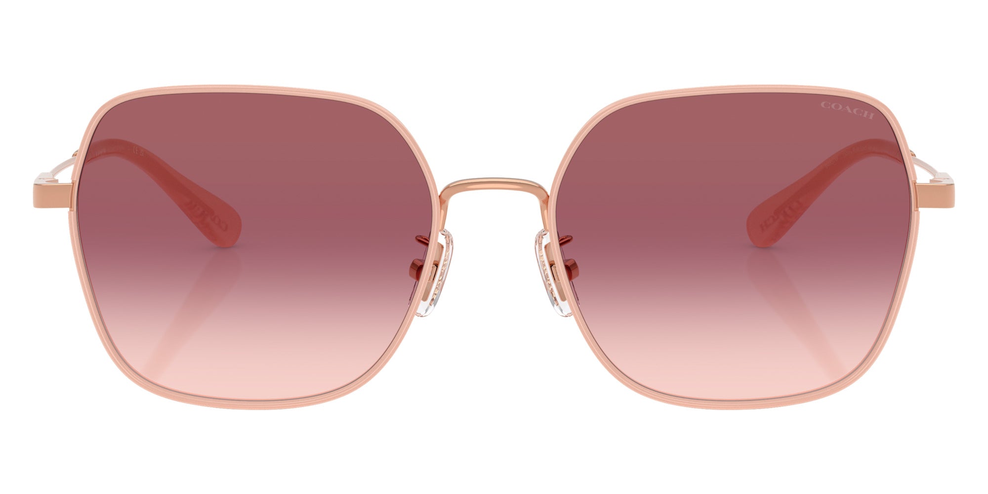 Coach HC7180D CAE93 94657W 57 - Shiny Rose Gold/Milky Rose / Violet Pink Gradient #id:hc7180d94657w_s:100100
