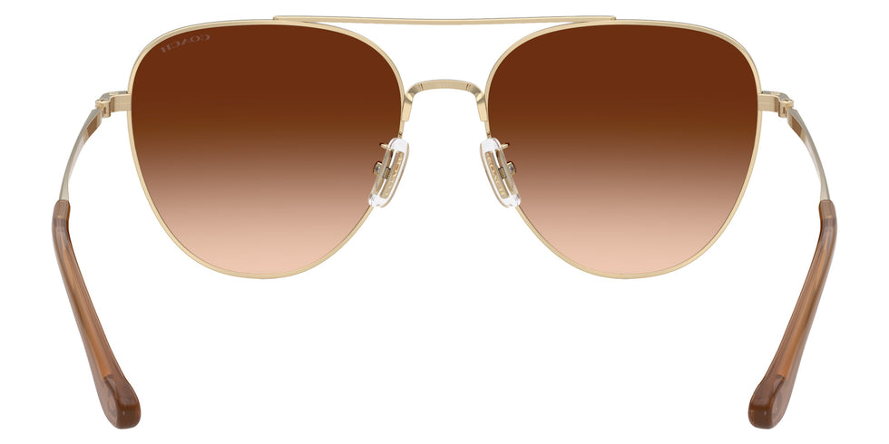 Coach HC7182 CBZ89 900574 56 - Shiny Light Gold / Brown Gradient #id:hc7182900574_s:102115
