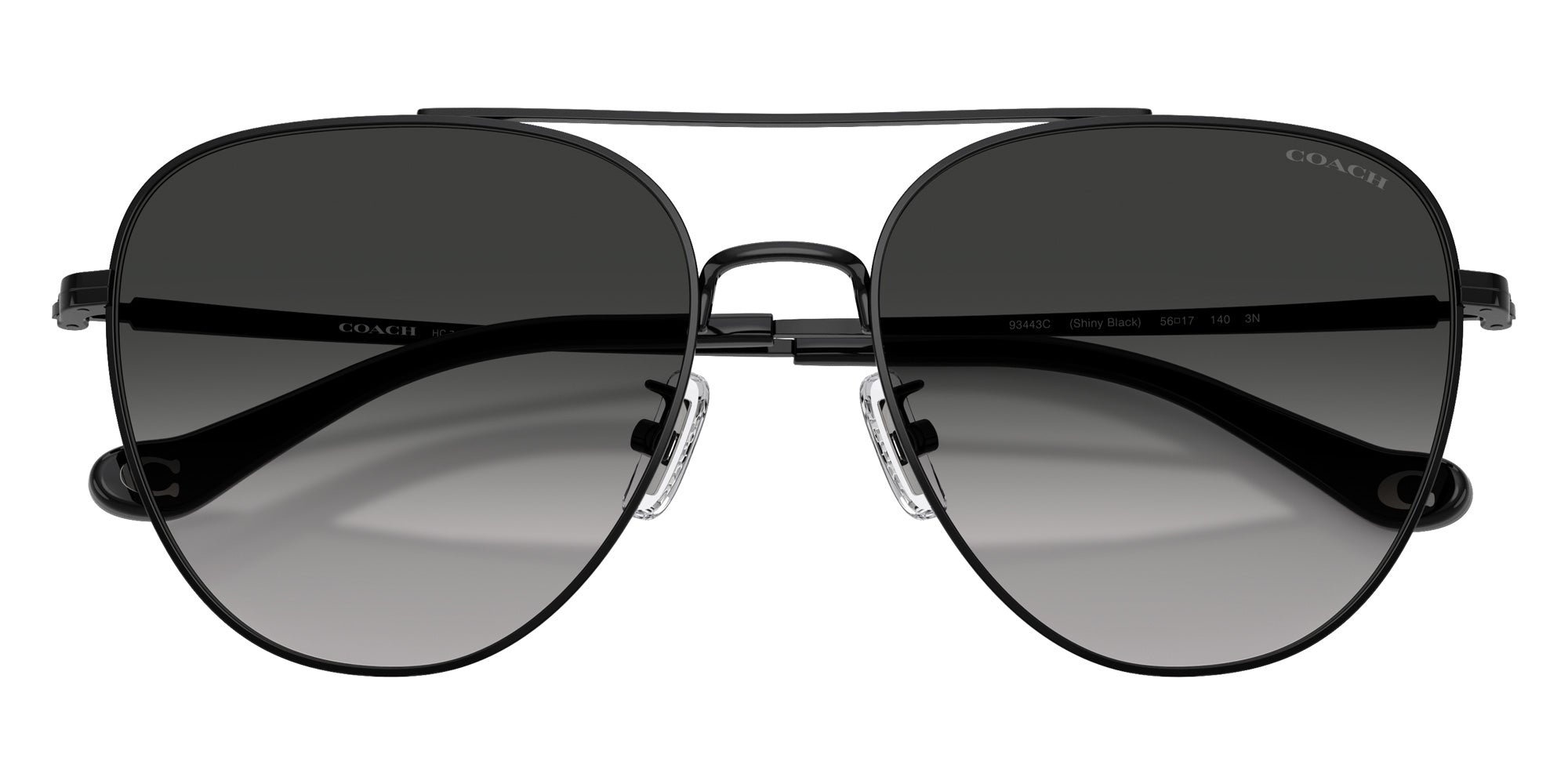 Coach HC7182 CBZ89 93443C 56 - Shiny Black / Gray Gradient #id:hc718293443c_s:108120