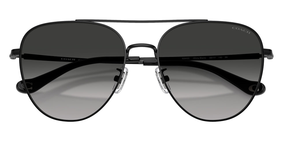 Coach HC7182 CBZ89 93443C 56 - Shiny Black / Gray Gradient #id:hc718293443c_s:108120