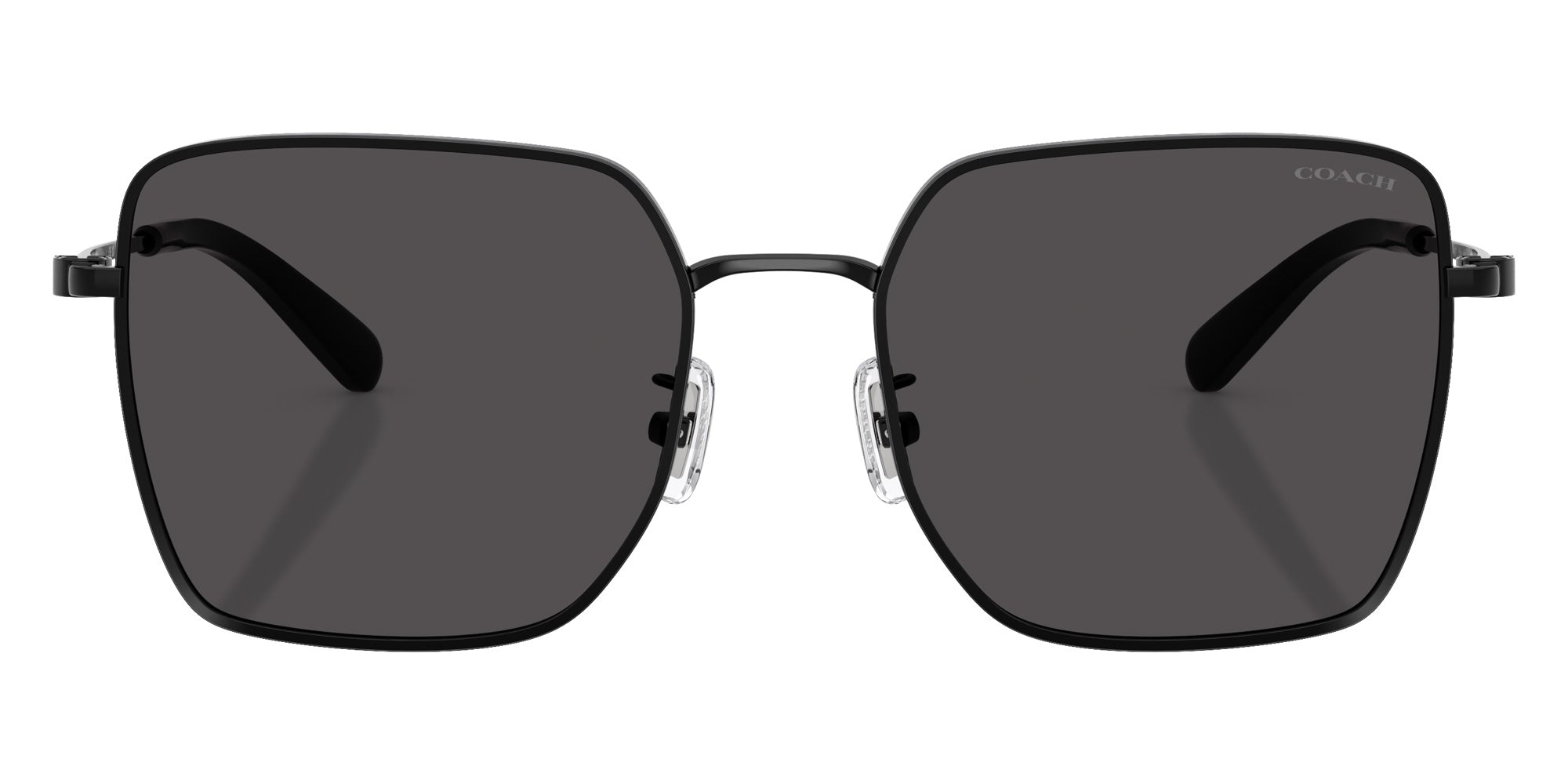 Coach HC7184D CBZ51 934487 56 - Shiny Black/Dark Gray / Gray Solid #id:hc7184d934487_s:100100