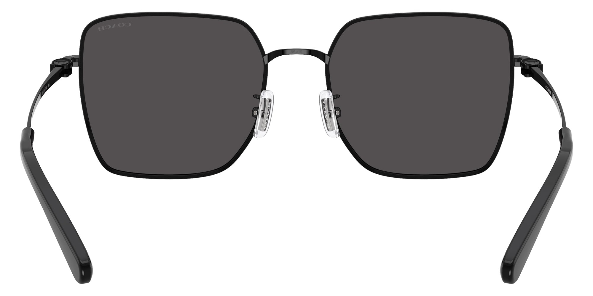 Coach HC7184D CBZ51 934487 56 - Shiny Black/Dark Gray / Gray Solid #id:hc7184d934487_s:100115