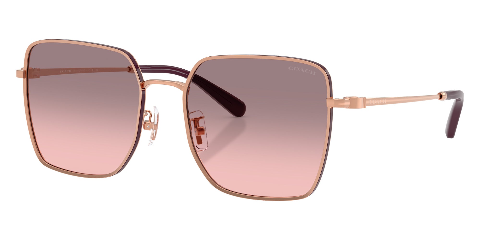 Coach HC7184D CBZ51 947813 56 - Rose Gold/Bordeaux / Gray Pink Gradient #id:hc7184d947813_s:106105