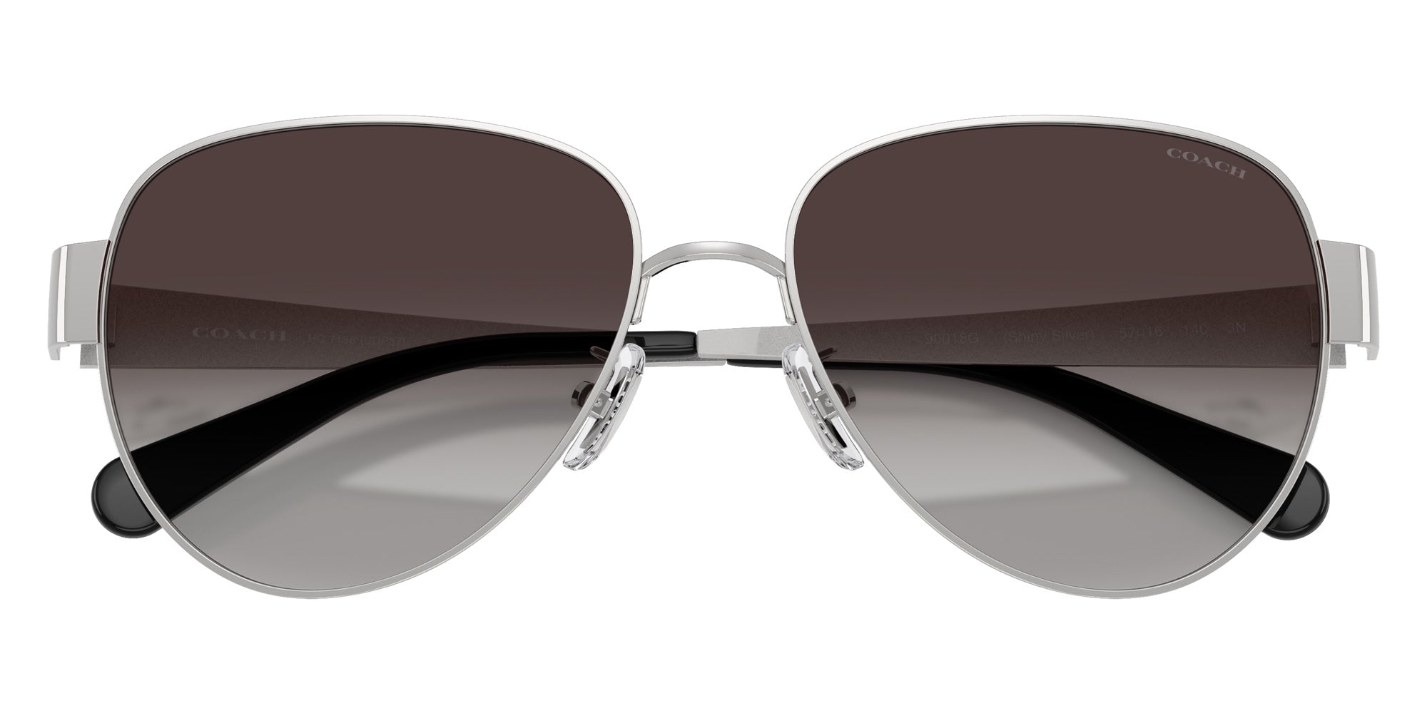 Coach HC7186 CDP37 90018G 57 - Shiny Silver #id:hc718690018g_s:100100
