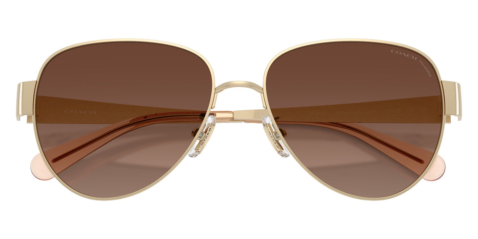 Coach HC7186 CDP37 900587 57 - Shiny Light Gold #id:hc7186900587_s:104100