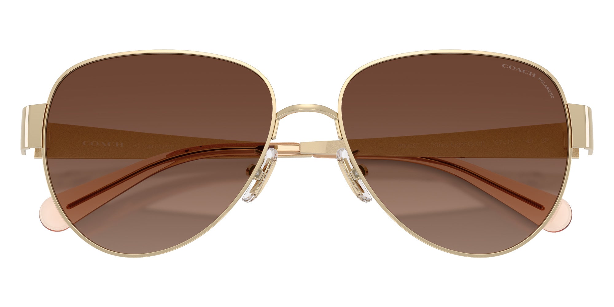 Coach HC7186 CDP37 900587 57 - Shiny Light Gold #id:hc7186900587_s:104100