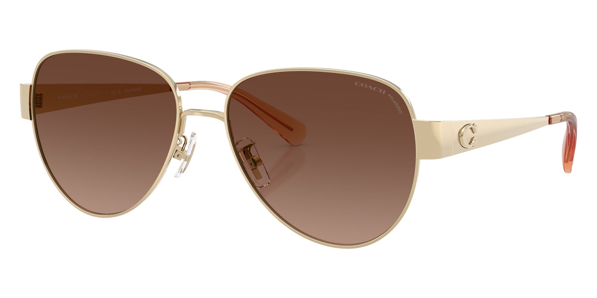 Coach HC7186 CDP37 900587 57 - Shiny Light Gold #id:hc7186900587_s:104105