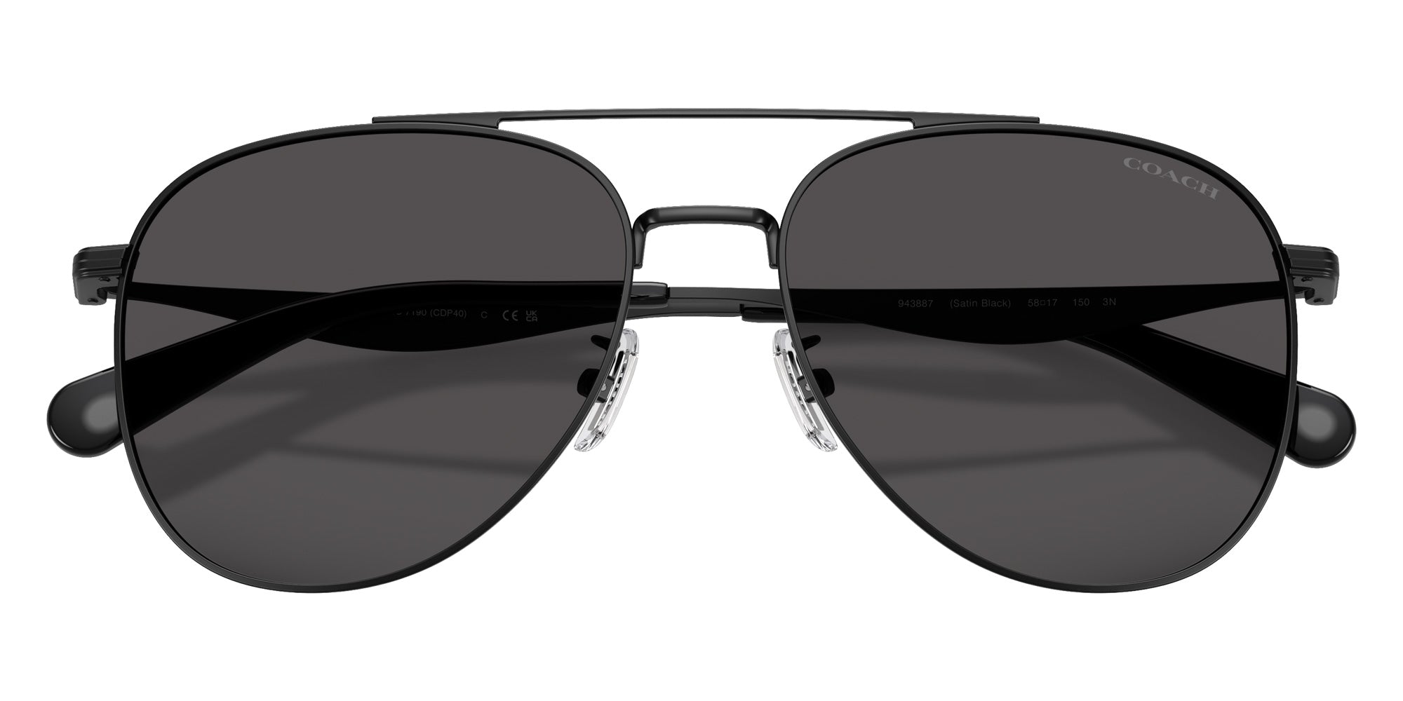 Coach HC7190 CDP40 943887 58 - Satin Black #id:hc7190943887_s:108100