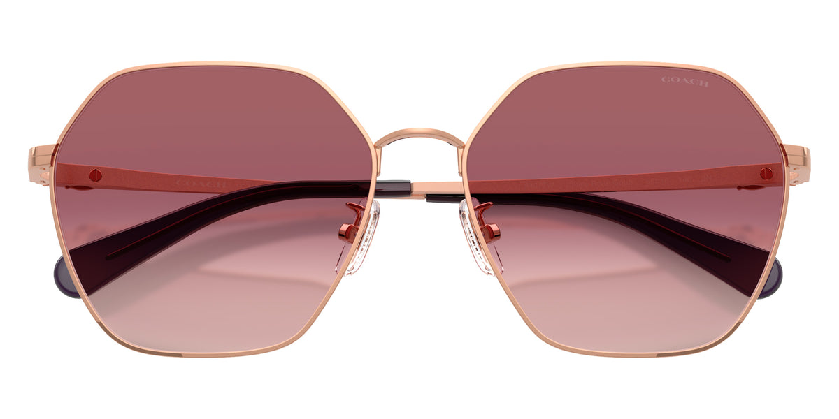 Coach HC7194 CFU05 94077W 58 - Shiny Rose Gold / Violet Gradient #id:hc719494077w_s:106120