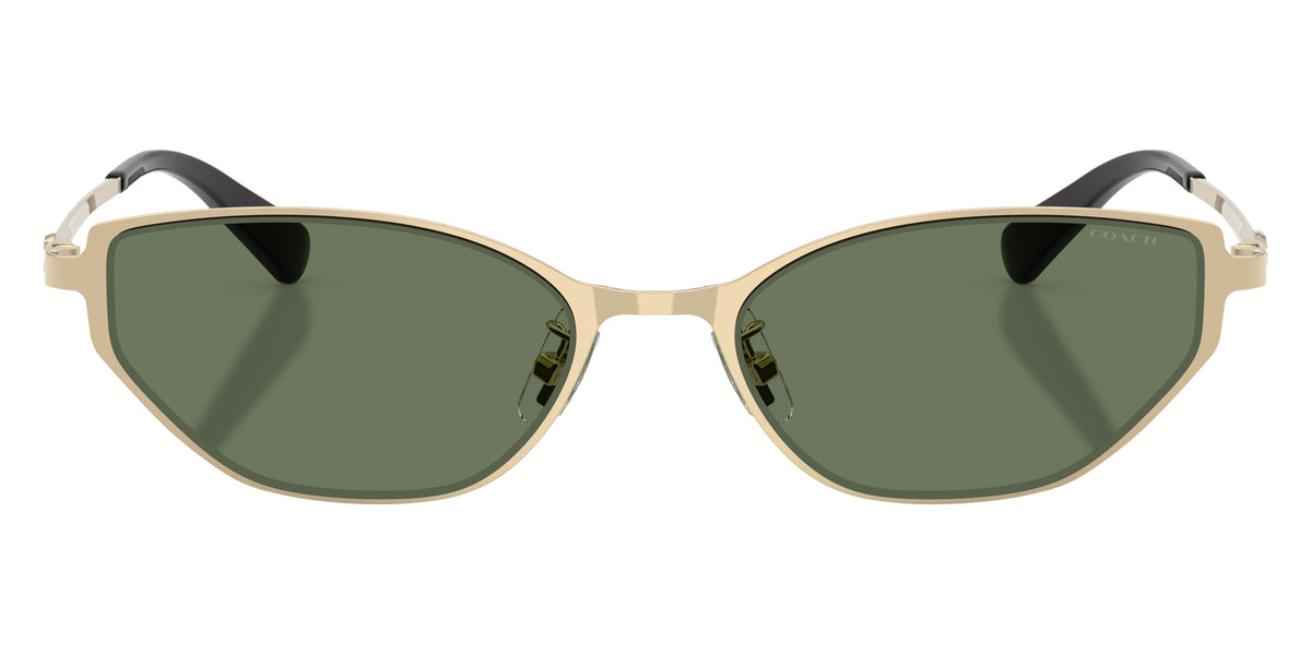 Coach HC7196D CFU22 942982 54 - Shiny Light Gold / Green Solid #id:hc7196d942982_s:106100