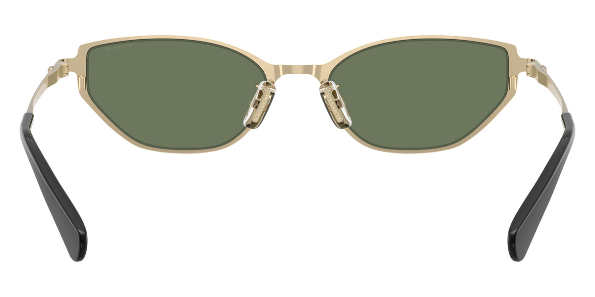 Coach HC7196D CFU22 942982 54 - Shiny Light Gold / Green Solid #id:hc7196d942982_s:106115