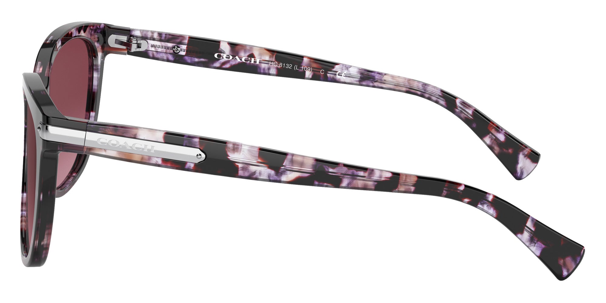 Coach HC8132 L109 55488H 57 - Purple Tortoise / Burgundy Gradient #id:hc813255488h_s:108110