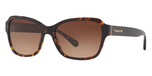 Coach HC8232 L1010 550713 56 - Dark Tortoise / Brown Gradient #id:hc8232550713_s:100100