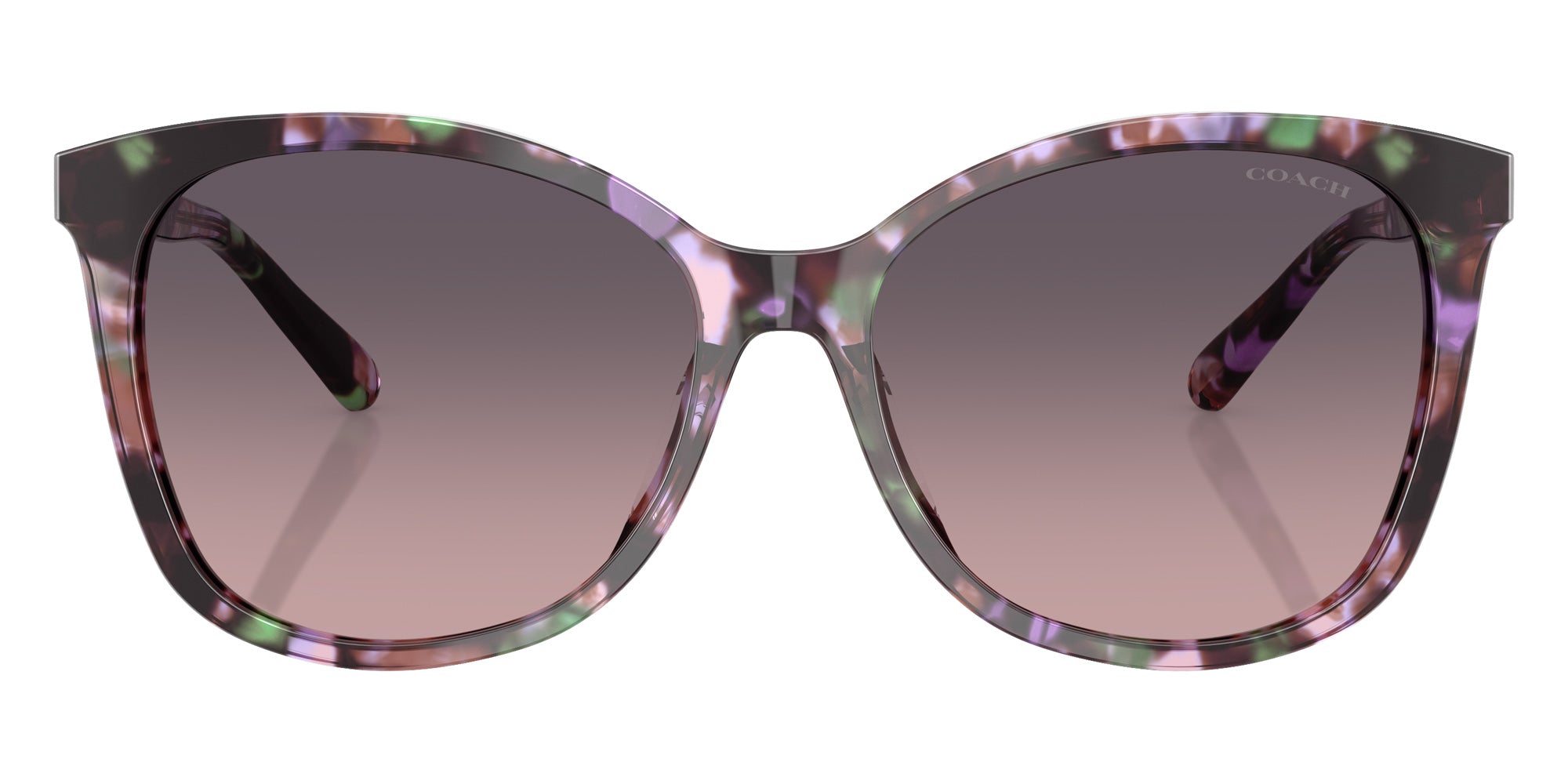 Coach HC8271U L1101 584346 57 - Amethyst Pearl Tortoise / Smoke Purple Gradient #id:hc8271u584346_s:108100