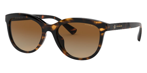 Coach HC8285U L1137 5120T5 56 - Dark Tortoise / Brown Gradient Polarized #id:hc8285u5120t5_s:102100