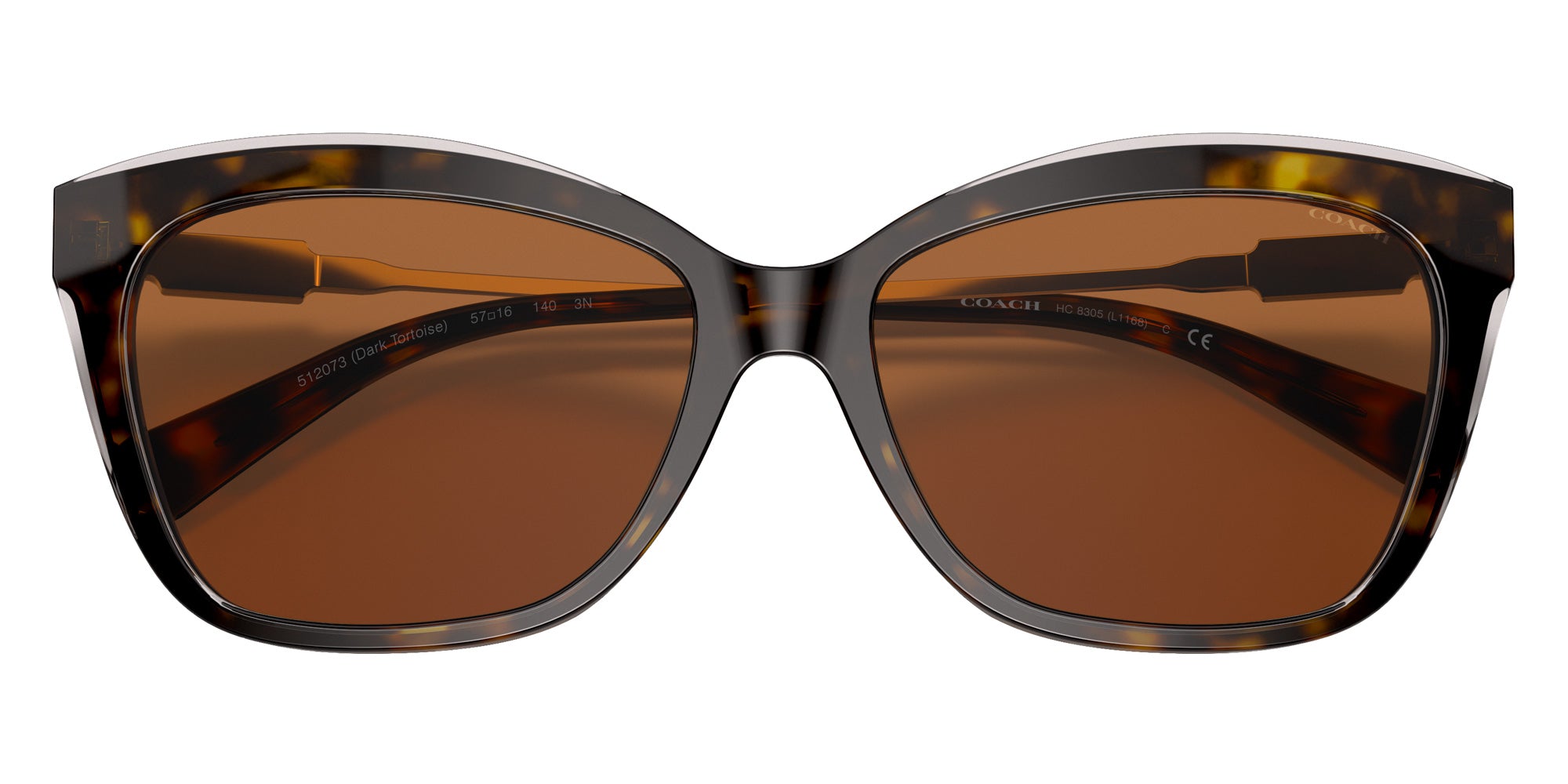 Coach HC8305 L1168 512073 57 - Dark Tortoise / Brown #id:hc8305512073_s:100120