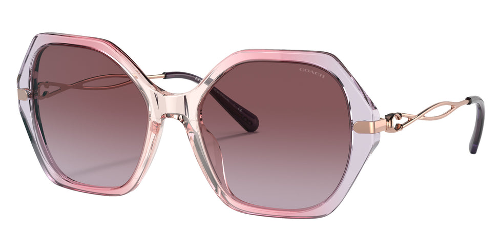 Coach HC8315 C3445 56418H 57 - Gradient Transparent Violet / Purple Gradient #id:hc831556418h_s:100105
