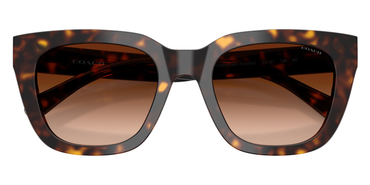 Coach HC8318 C3449 51208G 52 - Dark Tortoise / Brown Gradient #id:hc831851208g_s:102120