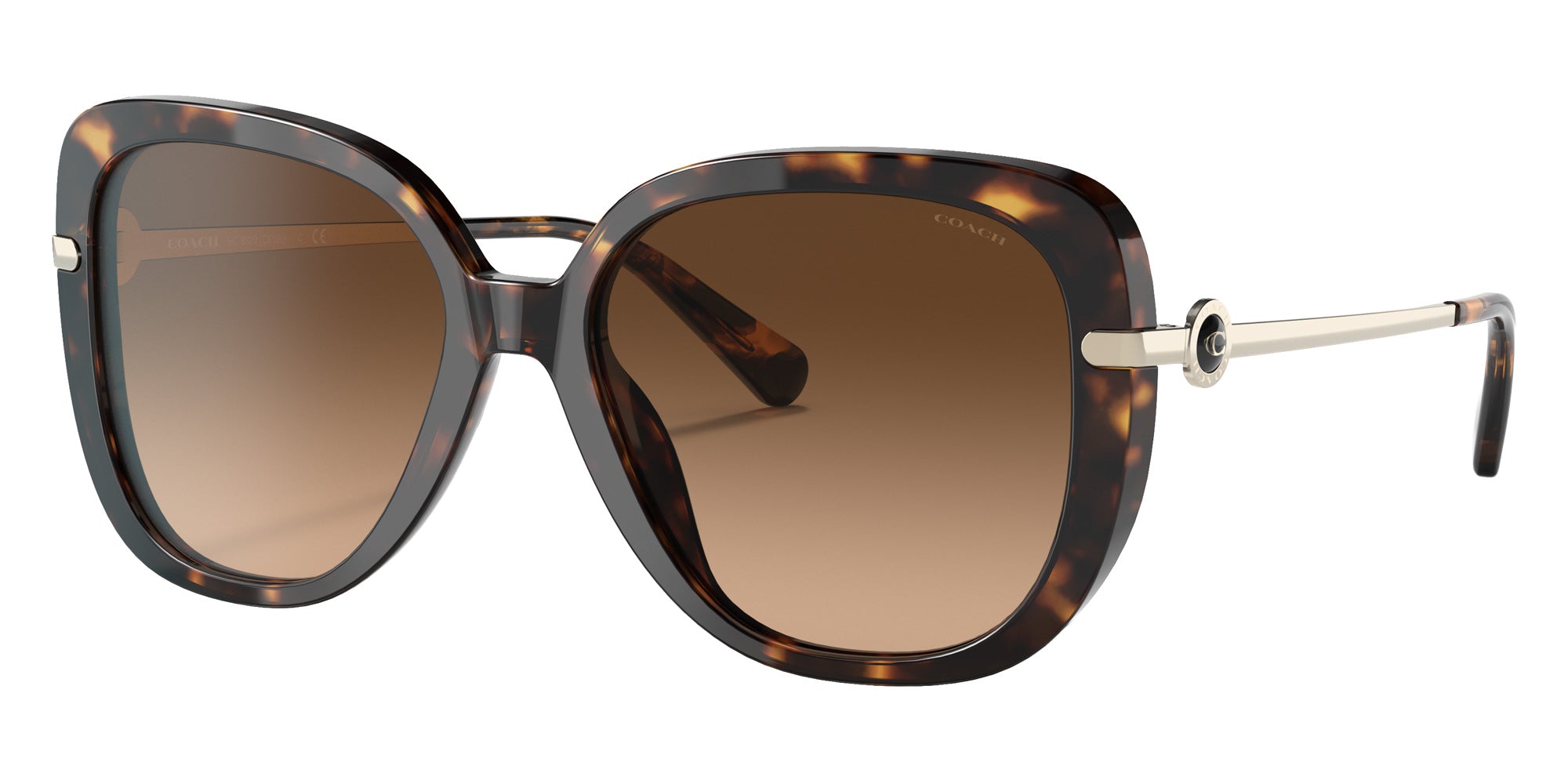 Coach HC8320 C6180 512074 55 - Dark Tortoise / Dark Brown Gradient #id:hc8320512074_s:102105