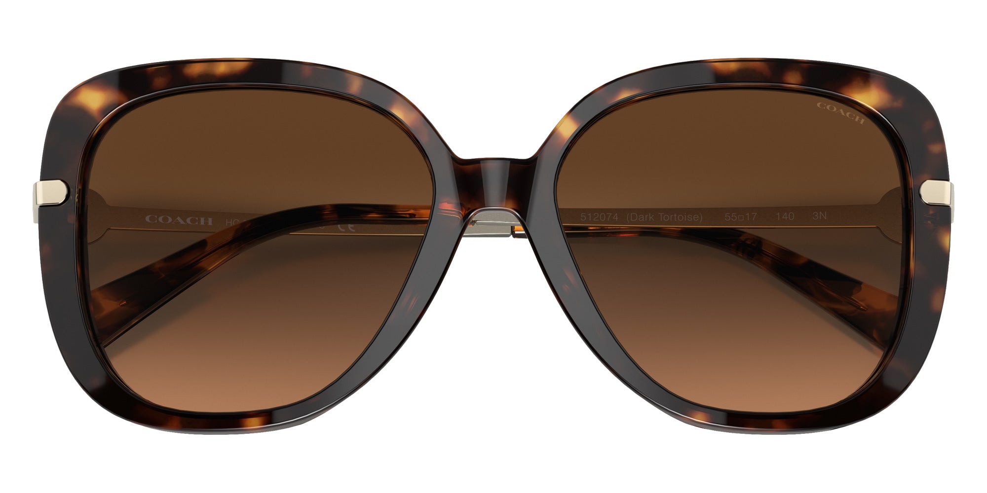 Coach HC8320 C6180 512074 55 - Dark Tortoise / Dark Brown Gradient #id:hc8320512074_s:102120