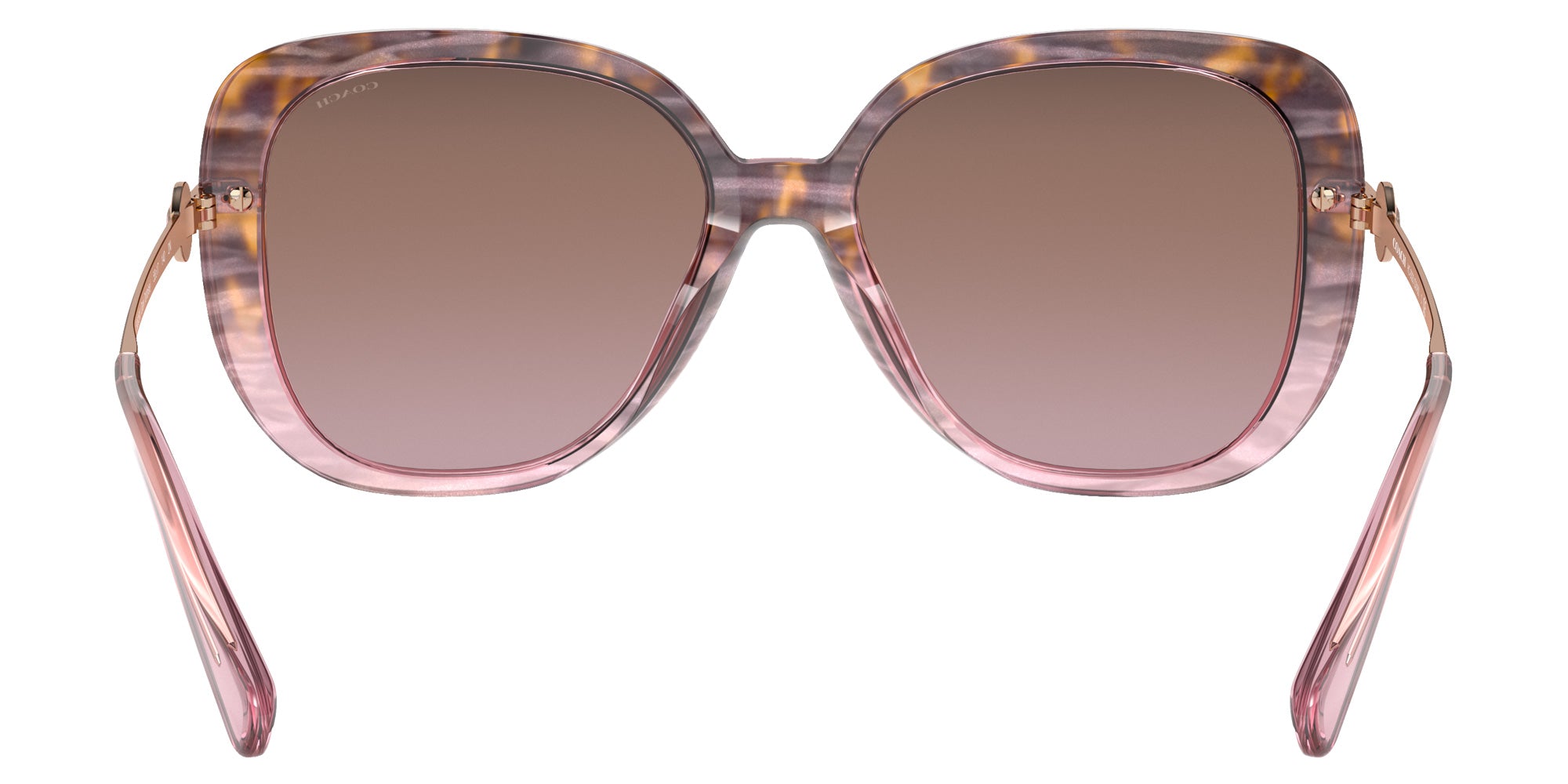 Coach HC8320 C6180 56505M 55 - Rose Tortoise Gradient / Pink Gradient Mirrored #id:hc832056505m_s:104115