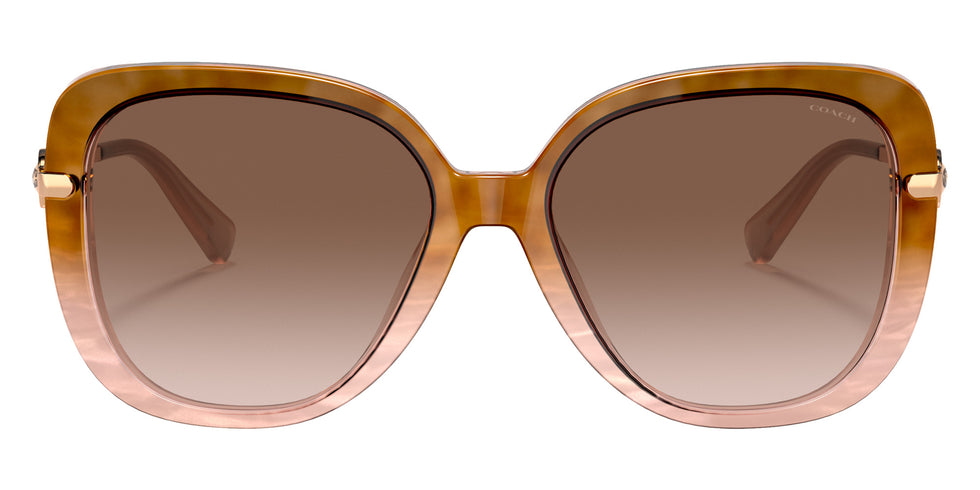 Coach HC8320 C6180 565294 55 - Peach Tortoise Gradient #id:hc8320565294_s:100120