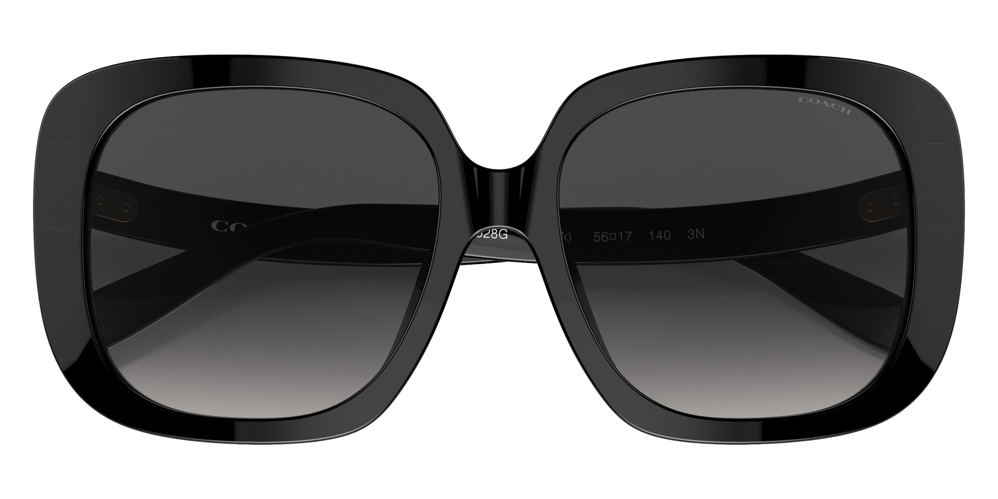 Coach HC8323U C6185 50028G 56 - Black / Light Gray Gradient Black #id:hc8323u50028g_s:100120