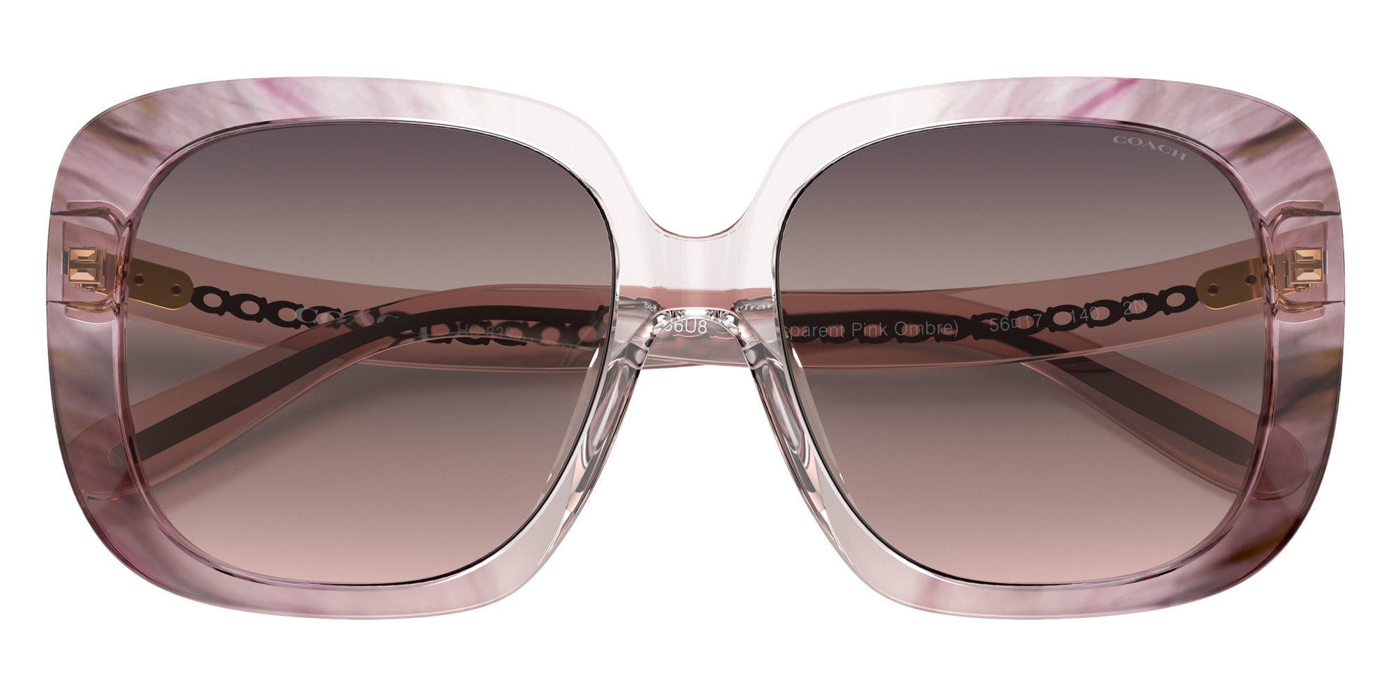 Coach HC8323U C6185 5656U8 56 - Transparent Pink Ombre / Pink Gradient #id:hc8323u5656u8_s:102120